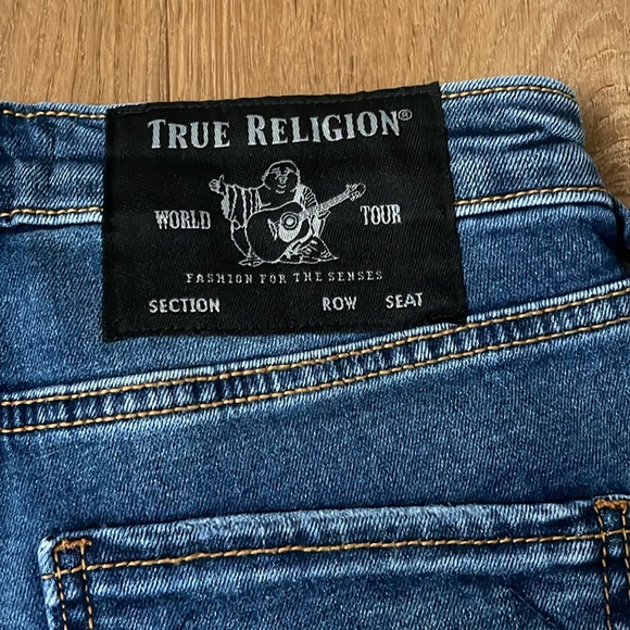 True Religion Jennie Curvy Mid Rise skinny 27 jeans - adorable never worn - Picture 6 of 7